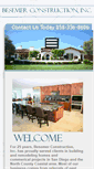 Mobile Screenshot of besemerconstruction.com